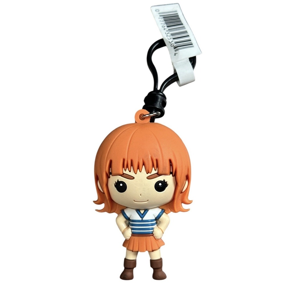 One Piece Live Action Series Netflix Monogram 3D Figural Bag Clip - Nami‎